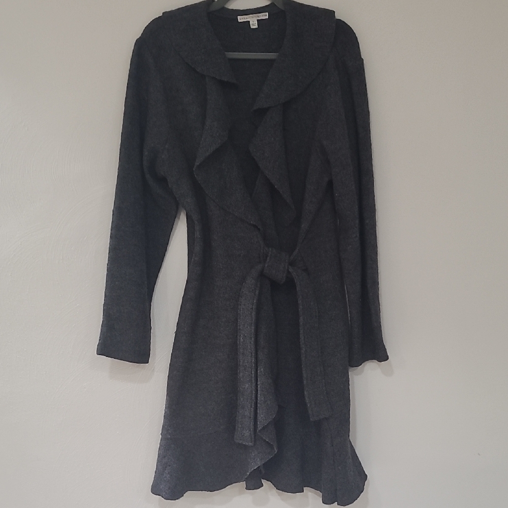 Anthropologie Sara Spencer Wool Long Cardigan Size L